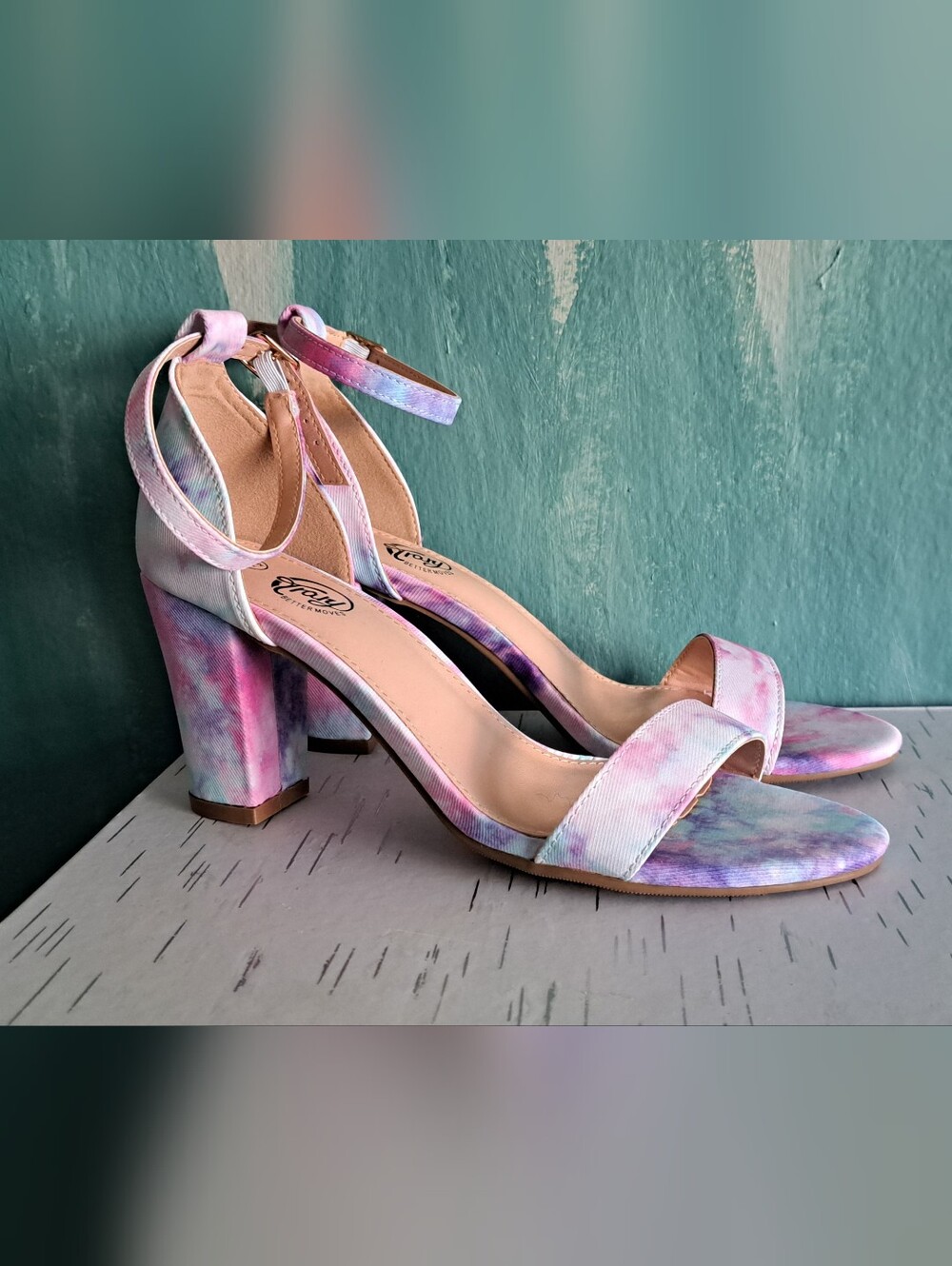 Trary Cotton Candy Colored Heels